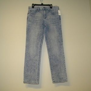 GAP HUSKY STONEWASHED STRETCH SLIM BOYS JEANS 12